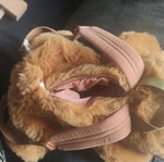 Teddy bear backpack like new