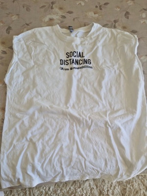 Unisex T shirt new medium large white