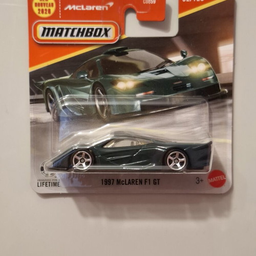 1997 McLaren F1 GT Matchbox new