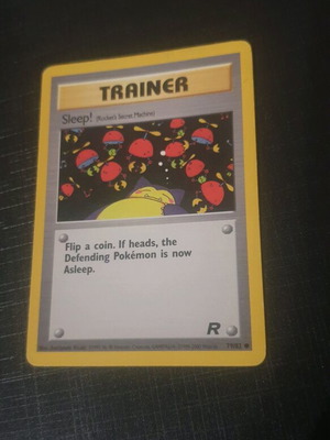 Pokemon Sleep! Team Rocket card used