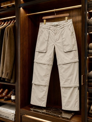 Conley's Manufact Ultra-Lightweight Convertible Utility RipStop Pants Size L