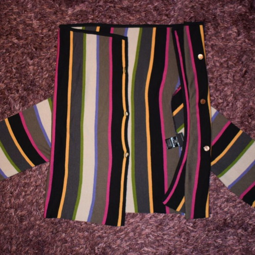 Bitte Kai Rand 100% Merino Wool Women's Vest Size S used, colorful