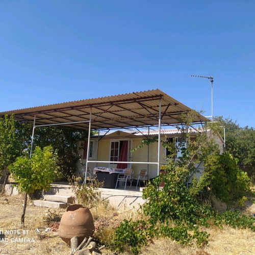 Agricultural land 2.5 acres with 28 sqm caravan in Vatera Lesvos