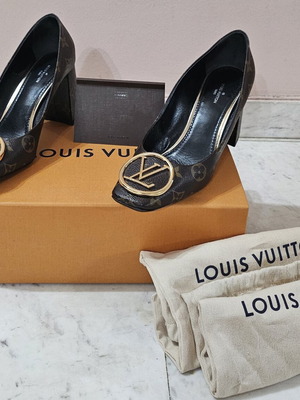 Louis Vuitton Madeleine Pumps like new, brown, size 39