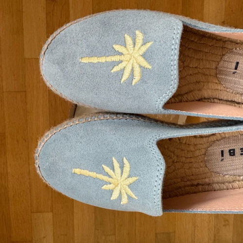Manebi espadrilles size 37 like new, multicolor