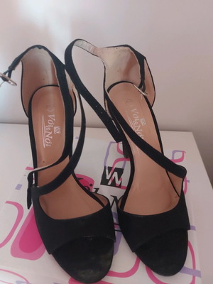 Sandals used, size 37, black
