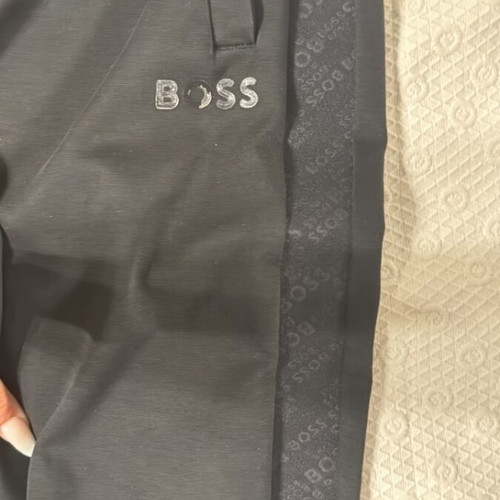 Boss tracksuit pants used, black, size M