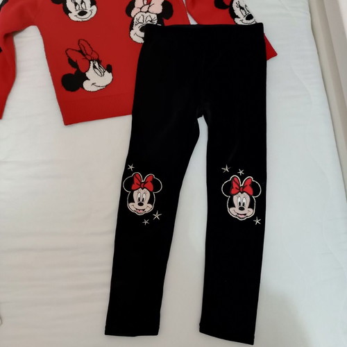 Winter set blouse and leggings for girl 4-5 years like new Ovs Fashion