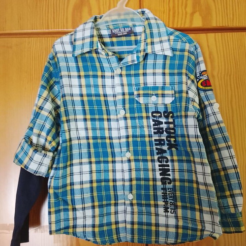 Cargo shirt Knot So Bad for boys 5-6 years like new, multicolor