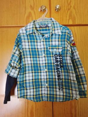 Cargo shirt Knot So Bad for boys 5-6 years like new, multicolor