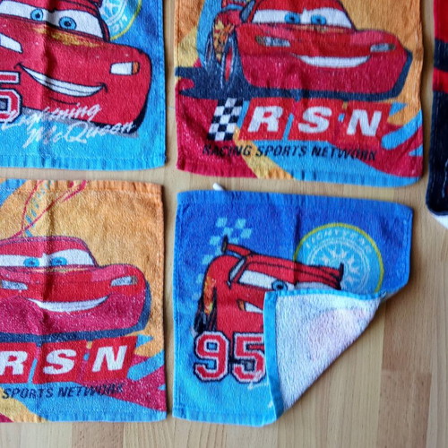 Children's towels used for hands and kindergarten McQueen
