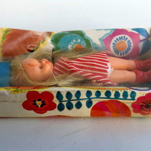 Nantia vintage baby doll 1970s, sealed