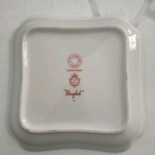 Limoges porcelain decorative plate Bangkok like new