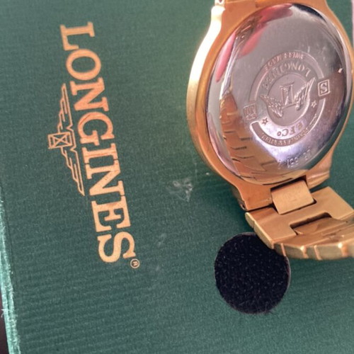 Longines L5 651 2 watch like new, gold unisex