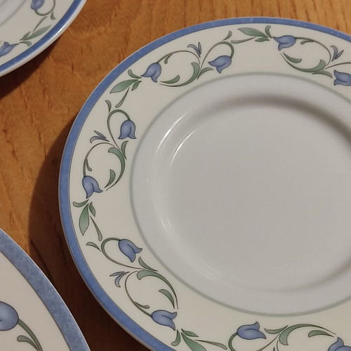 La Rochelle dinner plates set, 5 pieces, English vintage