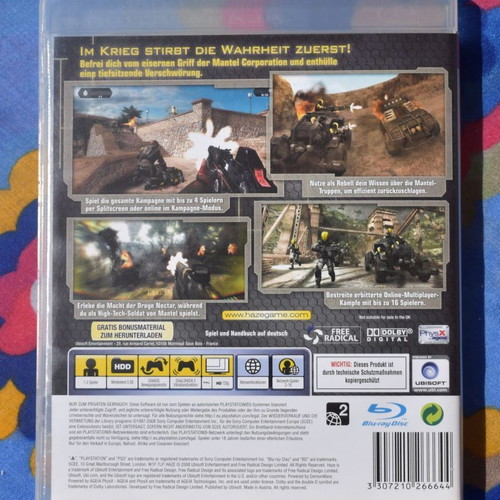Haze PlayStation 3 (PS3) like new, first-person shooter