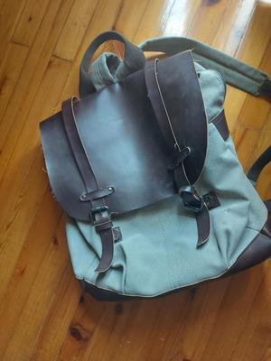 Backpack used, good quality fabric, zipper needs repair