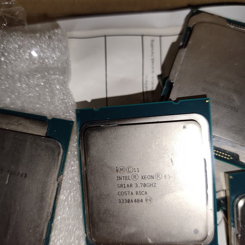 Xeon processors used, single piece