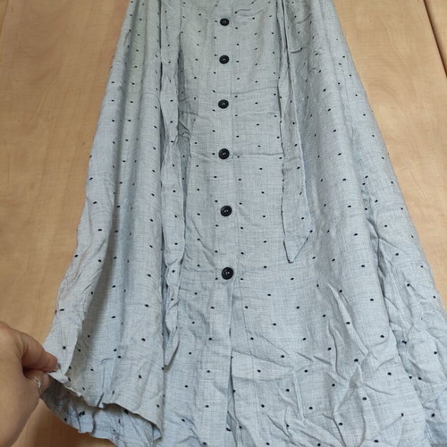 Helmi women's skirt like new, light gray, size M