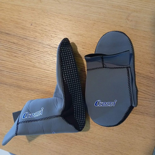 Cressi socks used for water sports