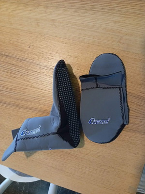 Cressi socks used for water sports