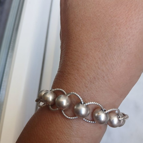 925 silver bracelet, 19 cm, 22 grams