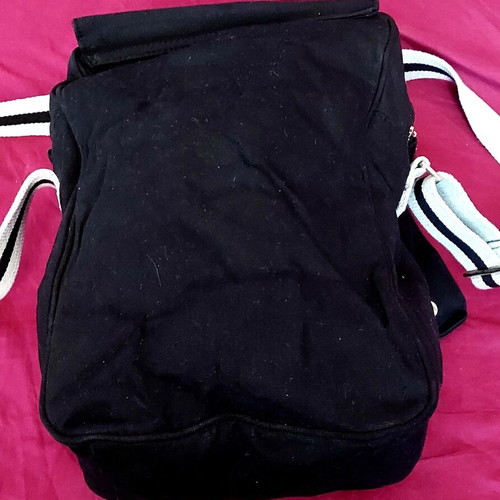 Echo Davidoff Shoulder Bag like new, black and white