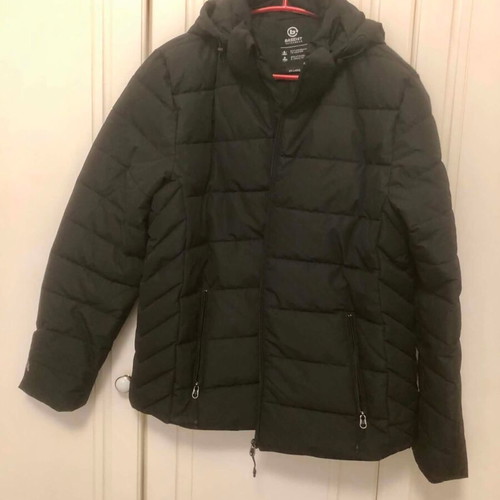 Basehit women's puffer jacket new, black, size 2XL