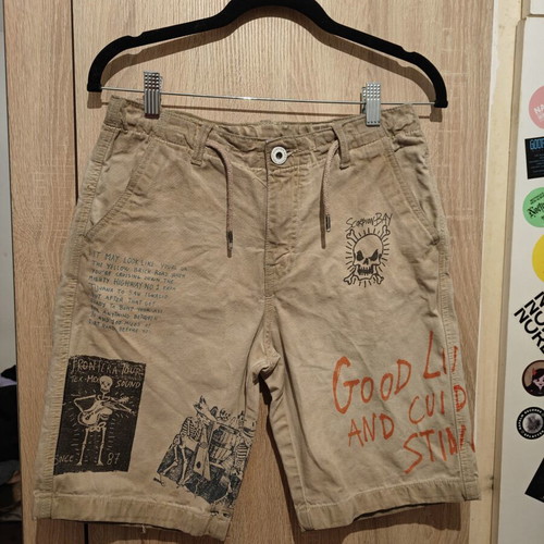 Scorpion Bay boys' bermuda shorts used, beige, size XL