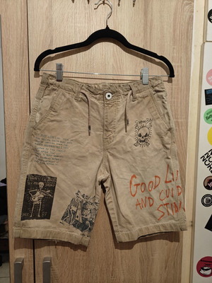 Scorpion Bay boys' bermuda shorts used, beige, size XL