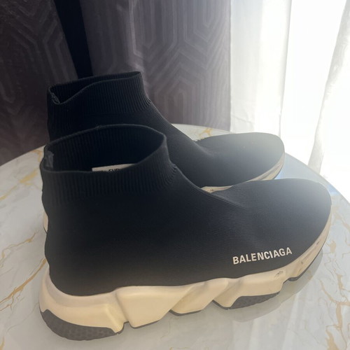 Balenciaga sneakers used, black, size 38