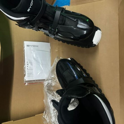 BYOX Jump Shoes Kangoo Jumps XL size 41 like new, black