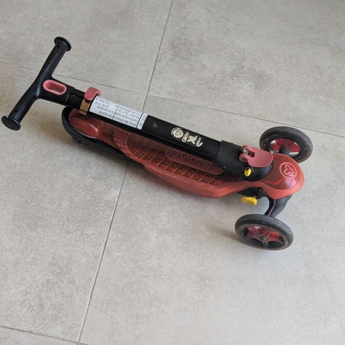 Glider deluxe xl scooter used with adjustable handlebar