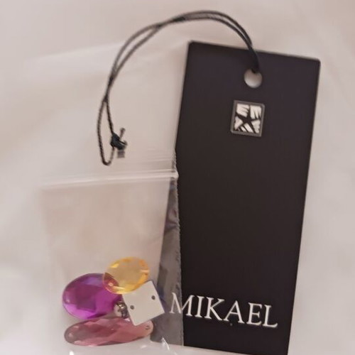 Mikael cocktail dress new, purple, size L
