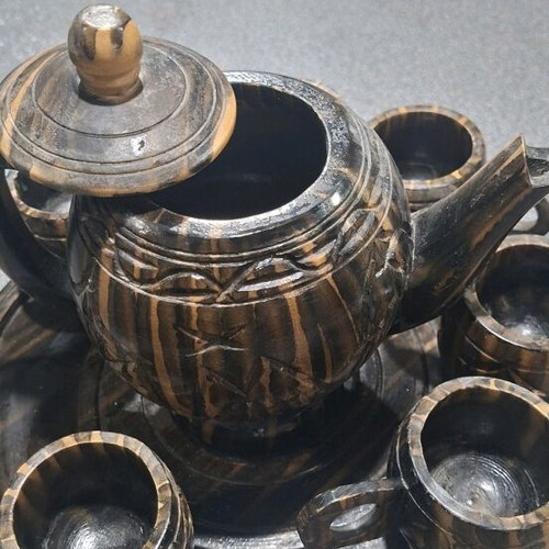 Handmade tea or coffee set new