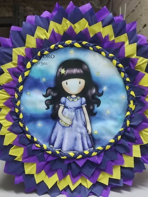 Handmade Sandoro round piñata made to order