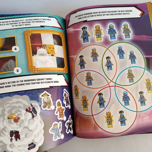 Lego Ninjago children's book like new 6+