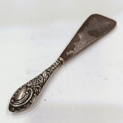Antique Sterling Silver Shoe Horn Victorian Era like new