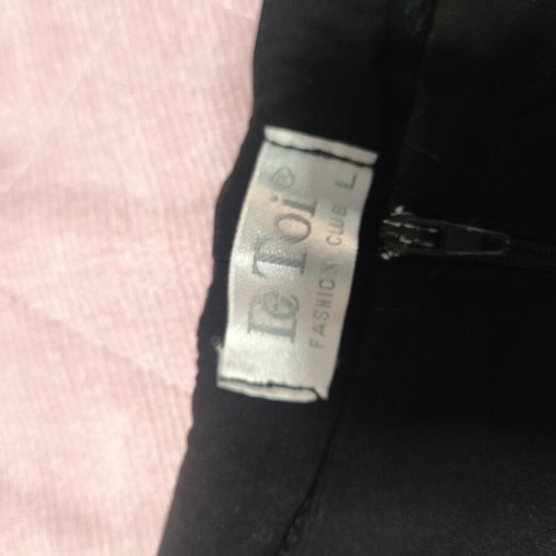 Elastic 3/4 pants used, black, size L