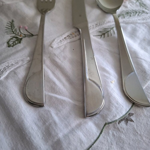 WMF Cromargan cutlery set of 3 pieces used