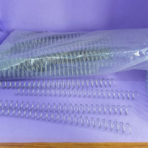 Binding springs for books and notebooks new, set of 184 pieces