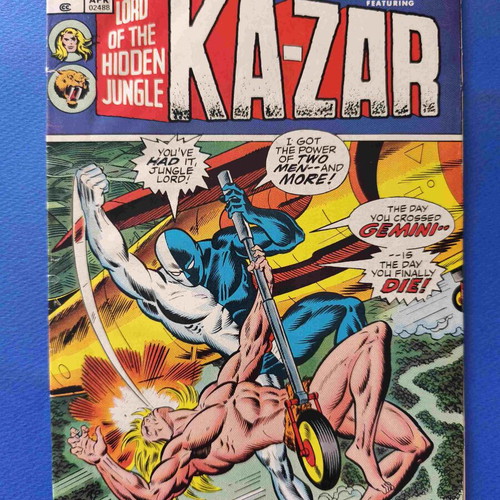 Kazar Ka-zar Vol. 2 comic book used, issue 17
