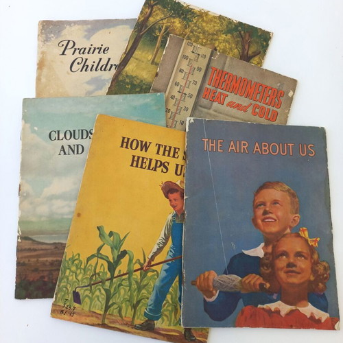 Children's books used, pack of 6 old English 1942-1950