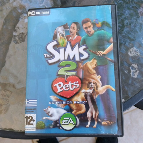 Sims 2 Pets expansion pack PC like new with 2 CDs and manual