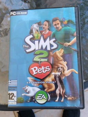 Sims 2 Pets expansion pack PC σαν καινούργιο με 2 CD και βιβλίο οδηγιών