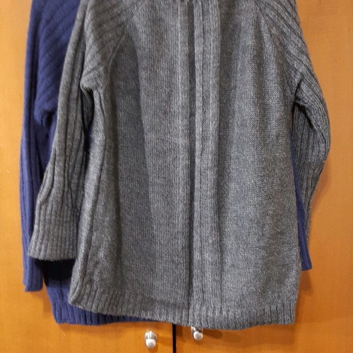 Festive sweaters used, set of 2, gray