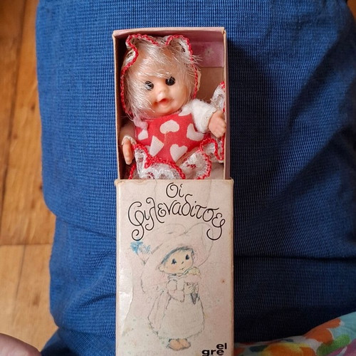 Filenaditses El Greco doll 1977 used, collectible