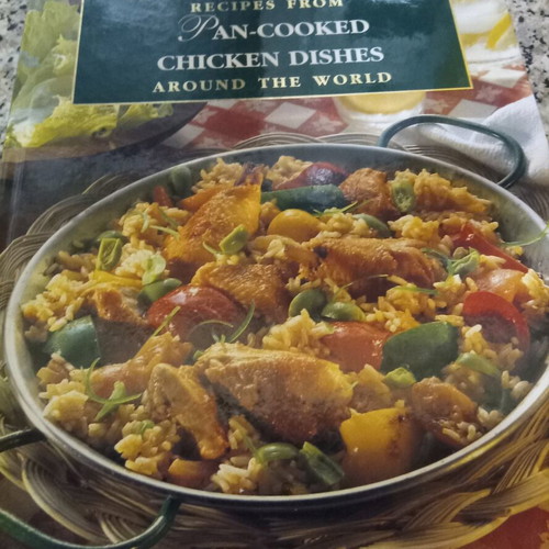 Recipes from Pan-Cooked Chicken Dishes Around the World cookbook like new