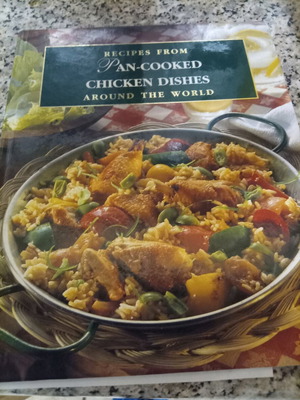 Recipes from Pan-Cooked Chicken Dishes Around the World cookbook like new