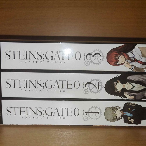 Steins;Gate 0 manga volumes 1-3, English